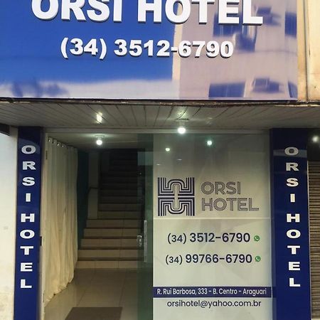 Orsi Hotel Araguari Esterno foto